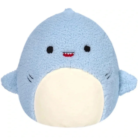 Squishmallows Fuzz-A-Mallows David the Blue Shark 12” Plush Stuffed Animal- NWOT - Picture 1 of 6